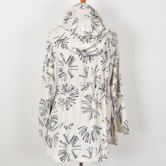 Akris Punto Matchstick Sunburst Print Windbreaker Jacket - 12 - Picture 5 of 11